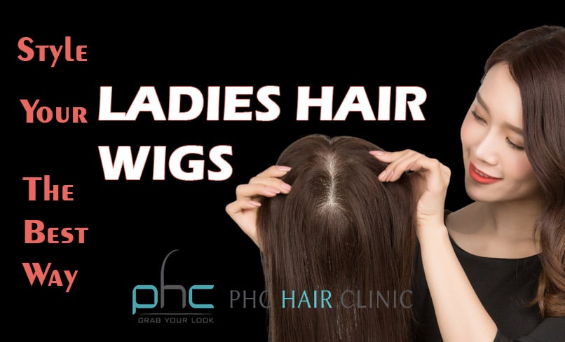 styling ladies hair wigs