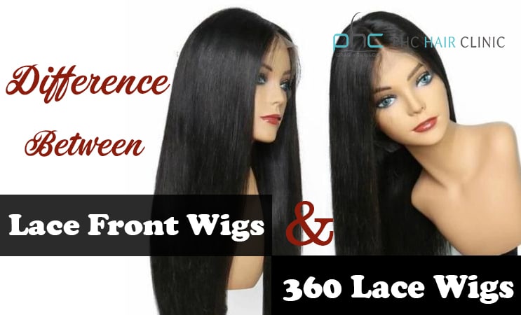 Lace Front Wigs and 360 Lace Wigs Major Difference - PHC
